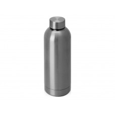 Вакуумная термобутылка "Cask" Waterline, 500 мл, серебристый глянцевый (P)