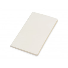 Блокнот А5 "Softy" 13*20,6 см в мягкой обложке, белый (P) с нанесением логотипа компании