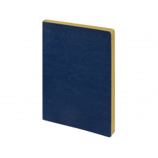 Ежедневник недатированный А5 "Megapolis Nebraska Flex", синий с золотым обрезом