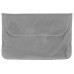 Подушка надувная «Сеньос», серый с нанесением логотипа компании