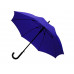 Зонт-трость полуавтомат Wetty с проявляющимся рисунком, синий с нанесением логотипа компании