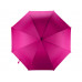 Зонт-трость "Радуга", фуксия с нанесением логотипа компании