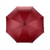 Зонт-трость "Радуга", бордовый с нанесением логотипа компании