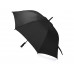 Зонт-трость "Concord", полуавтомат, черный с нанесением логотипа компании
