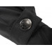 Зонт-трость полуавтоматический Ferre Milano, черный с нанесением логотипа компании