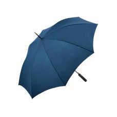 Зонт-трость 1152 Slim полуавтомат, нейви с нанесением логотипа компании