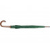 Зонт-трость "Радуга", зеленый с нанесением логотипа компании