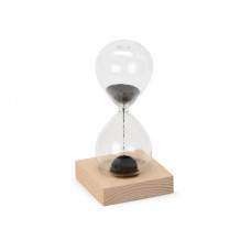 Песочные магнитные часы на деревянной подставке "Infinity"