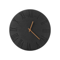 Часы деревянные "Magnus", 28 см, черный