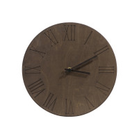 Часы деревянные "Magnus", 28 см, шоколадный