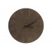 Часы деревянные "Magnus", 28 см, шоколадный с нанесением логотипа компании
