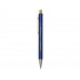Cyrus шариковая ручка из переработанного алюминия, синие чернила - Нейви с нанесением логотипа компании