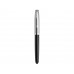 Перьевая ручка Parker 51 CORE BLACK CT, перо: F, цвет чернил: black, в подарочной упаковке. с нанесением логотипа компании
