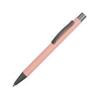 Ручка металлическая soft-touch шариковая «Tender», пыльно-розовый