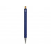 Cyrus шариковая ручка из переработанного алюминия, синие чернила - Нейви с нанесением логотипа компании
