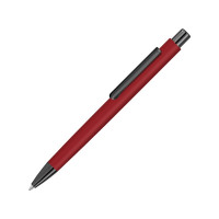 Металлическая шариковая ручка soft touch "Ellipse gum", красный