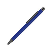 Металлическая шариковая ручка soft touch "Ellipse gum", синий