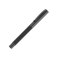 Ручка металлическая роллер из сетки «MESH R», темно-серый/черный