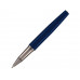 Ручка металлическая роллер  "Sorrento", синий матовый с нанесением логотипа компании