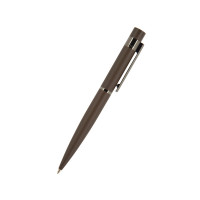 Ручка "Verona" шариковая  автоматическая, коричневый металлический корпус 1.0 мм, синяя