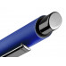 Металлическая шариковая ручка soft touch "Ellipse gum", синий с нанесением логотипа компании
