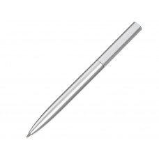 Шариковая металлическая ручка "Minimalist", серебристая с нанесением логотипа компании