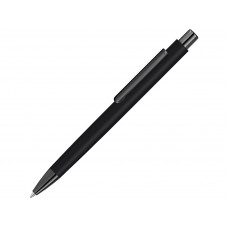 Металлическая шариковая ручка soft touch "Ellipse gum", черный