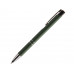 Ручка металлическая шариковая FAMILY MELAN, soft touch (Тёмно-зелёный) с нанесением логотипа компании