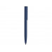 Шариковая металлическая ручка "Minimalist" софт-тач, темно-синяя с нанесением логотипа компании