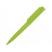 Ручка пластиковая шариковая «Umbo», зеленое яблоко/белый с нанесением логотипа компании