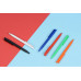 Ручка пластиковая шариковая  UMA «Happy», черный с нанесением логотипа компании