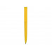 Ручка пластиковая шариковая «Umbo», желтый/черный с нанесением логотипа компании