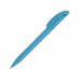 Ручка пластиковая шариковая Prodir DS3 TMM, голубой с нанесением логотипа компании