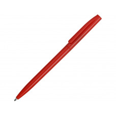 Ручка пластиковая шариковая «Reedy», красный с нанесением логотипа компании