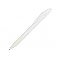Ручка пластиковая шариковая «Diamond», белый с нанесением логотипа компании