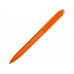 Ручка пластиковая шариковая «Mastic» под полимерную наклейку, оранжевый с нанесением логотипа компании