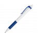 Ручка пластиковая шариковая «Centric», белый/синий с нанесением логотипа компании