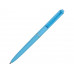 Ручка пластиковая soft-touch шариковая «Plane», голубой с нанесением логотипа компании