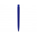 Шариковая ручка "RECYCLED PET PEN PRO K transparent GUM" soft-touch, синий с нанесением логотипа компании