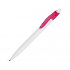 Ручка шариковая "Какаду", белый/розовый
