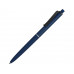 Ручка пластиковая soft-touch шариковая «Plane», темно-синий с нанесением логотипа компании