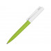 Ручка пластиковая шариковая «Umbo BiColor», зеленое яблоко/белый с нанесением логотипа компании