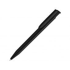 Шариковая ручка soft-toch "Happy gum"., черный с нанесением логотипа компании
