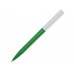 Шариковая ручка Unix из переработанной пластмассы, черные чернила - Зеленый с нанесением логотипа компании