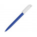 Ручка пластиковая шариковая «Миллениум Color BRL», синий/белый с нанесением логотипа компании