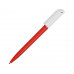 Ручка пластиковая шариковая «Миллениум Color BRL», красный/белый с нанесением логотипа компании
