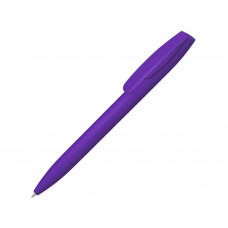 Шариковая ручка "Coral Gum " с прорезиненным soft-touch корпусом и клипом., фиолетовый