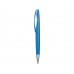 Ручка пластиковая шариковая «Chink», голубой/белый с нанесением логотипа компании