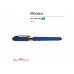 Ручка пластиковая шариковая «Monaco», 0,5мм, синие чернила, темно-синий с нанесением логотипа компании