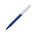 Шариковая ручка Unix из переработанной пластмассы, черные чернила - Ярко-синий с нанесением логотипа компании